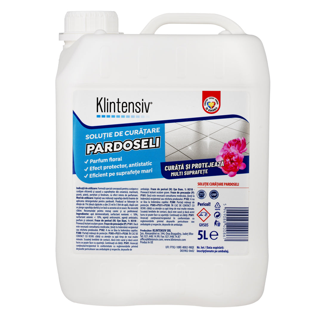 Solutie curatare pardoseli, 5 litri – Vista Distribution