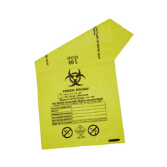 Saci Galbeni Deseuri Infectioase Biohazard 40 L